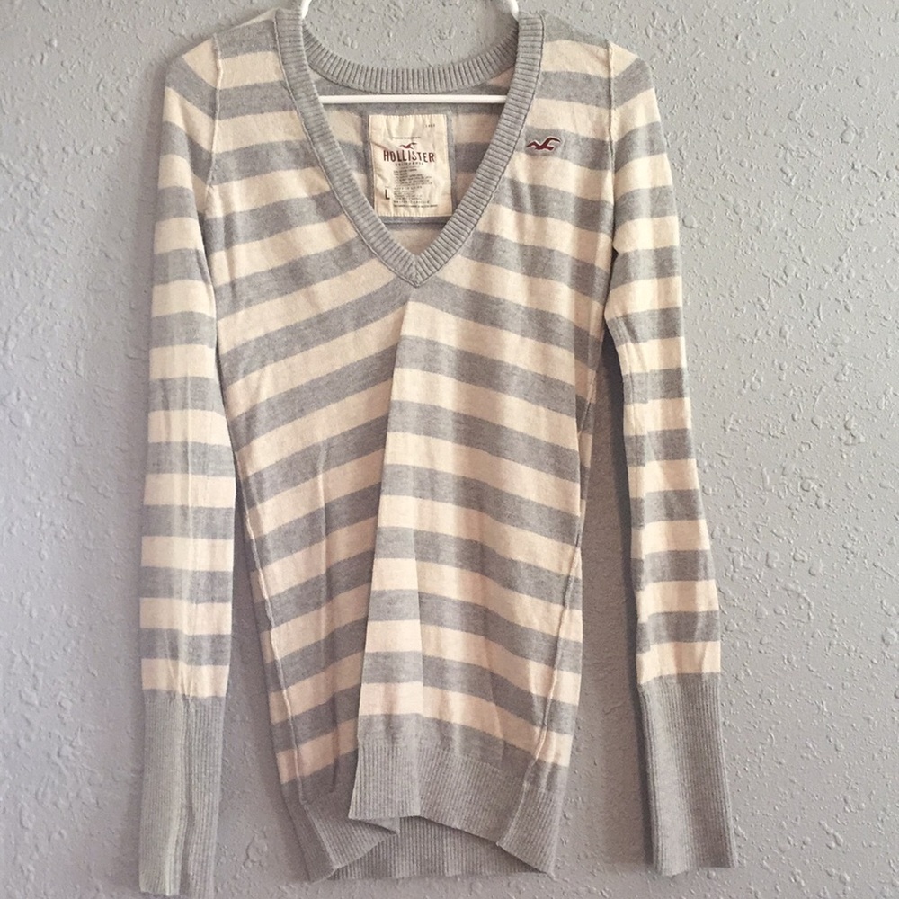 Hollister v-neck sweater.
